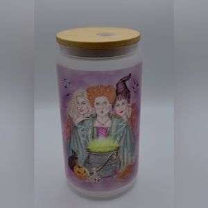 Hocus pocus frosted glass